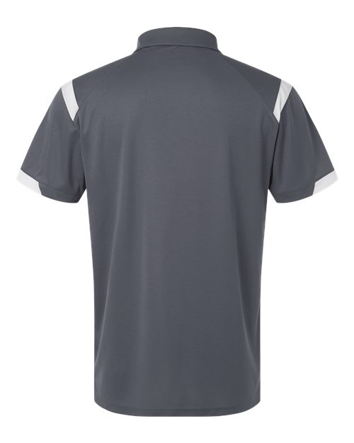 Unisex On the Rise Polo - Graphite/ White Back
