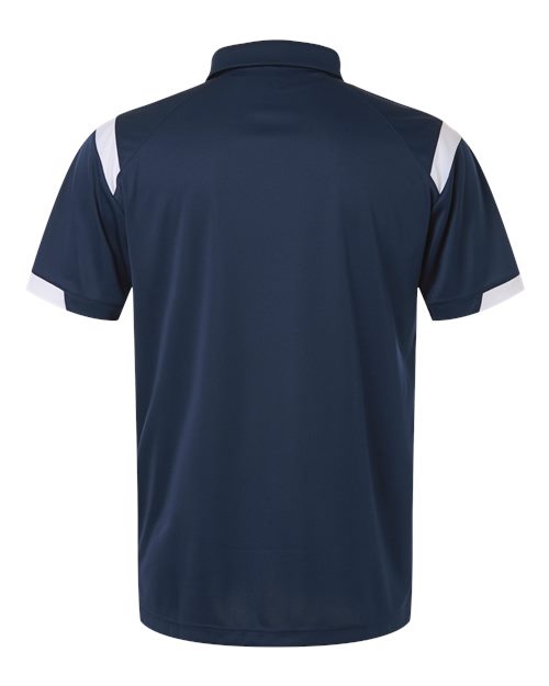 Unisex On the Rise Polo - Navy/ White Back