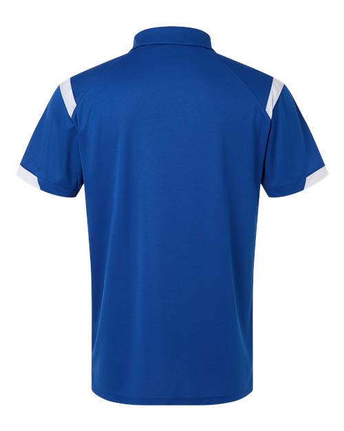 Unisex On the Rise Polo - Royal/ White Back