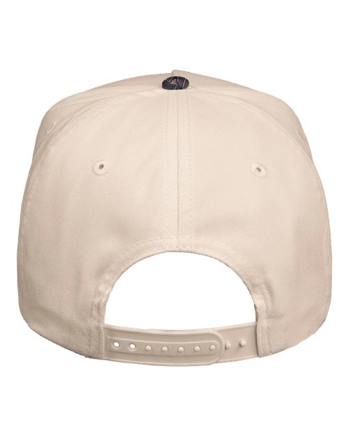 Five-Panel Twill Cap - Natural/ Realtree All Purpose Back