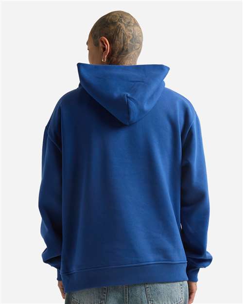 Unisex Essential Super Heavyweight Hooded Sweatshirt - Royal Back