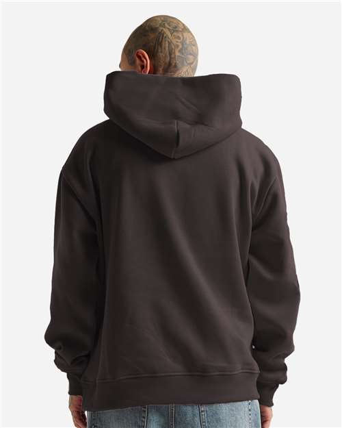 Unisex Essential Super Heavyweight Hooded Sweatshirt - Shadow Back