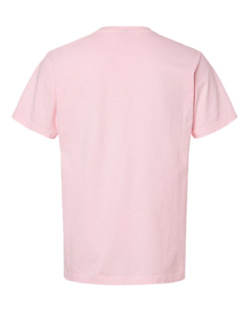 Unisex Heavyweight Garment-Dyed Tee - Pink Back