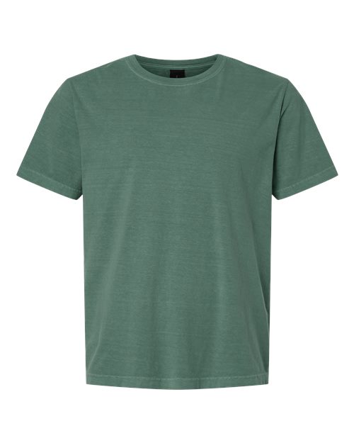 Unisex Heavyweight Garment-Dyed Tee - Washed Pine Front