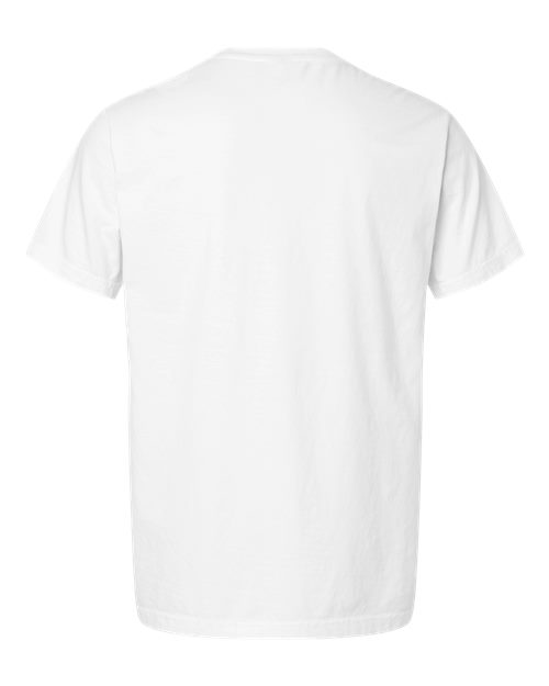 Unisex Heavyweight Garment-Dyed Tee - White Back
