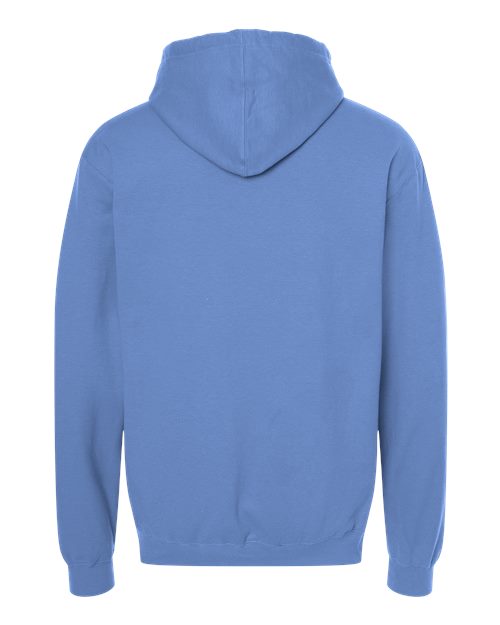 Unisex Fleece Hooded Sweatshirt - Columbia Blue Back