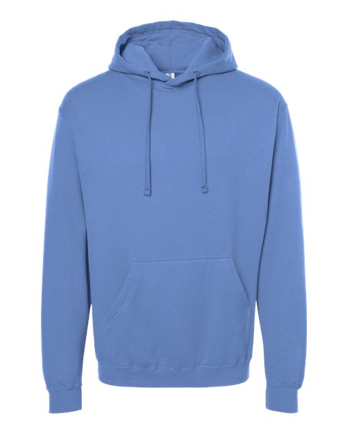 Unisex Fleece Hooded Sweatshirt - Columbia Blue Front