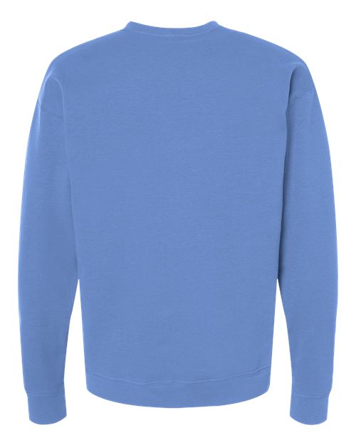 Unisex Fleece Crewneck Sweatshirt - Columbia Blue Back