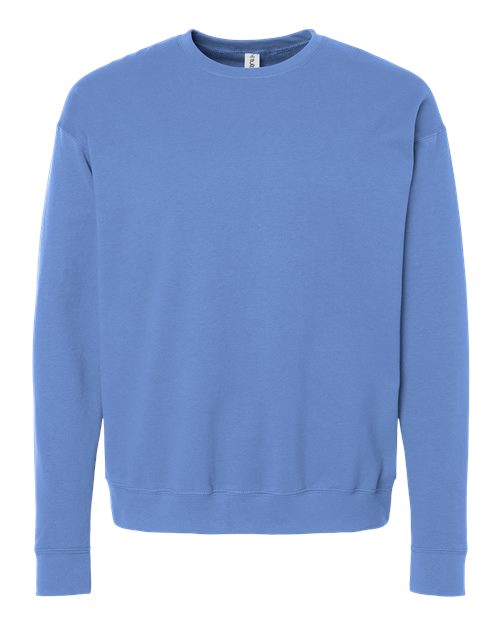 Unisex Fleece Crewneck Sweatshirt - Columbia Blue Front