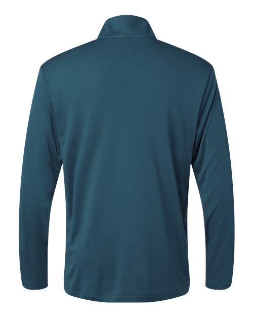 Men's Pro-Lock Performance Quarter-Zip Pullover - Atlantic Blue Back