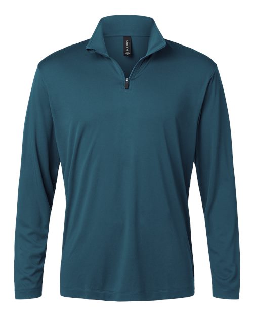 Men's Pro-Lock Performance Quarter-Zip Pullover - Atlantic Blue Front