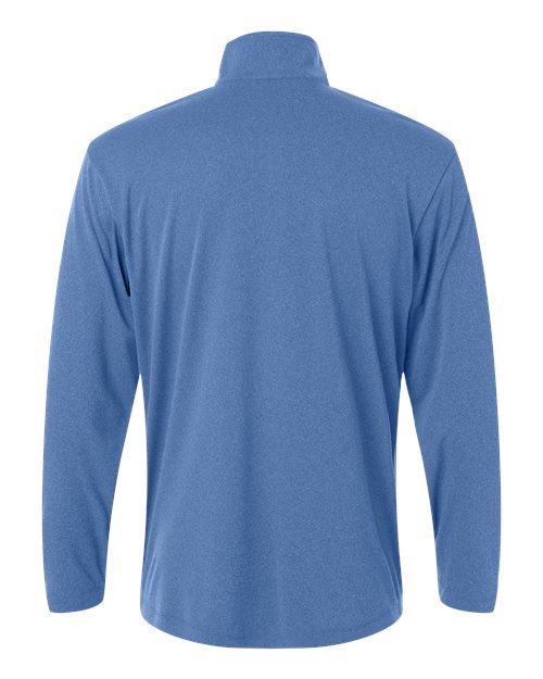Men's Pro-Lock Performance Quarter-Zip Pullover - Heather Royal Back