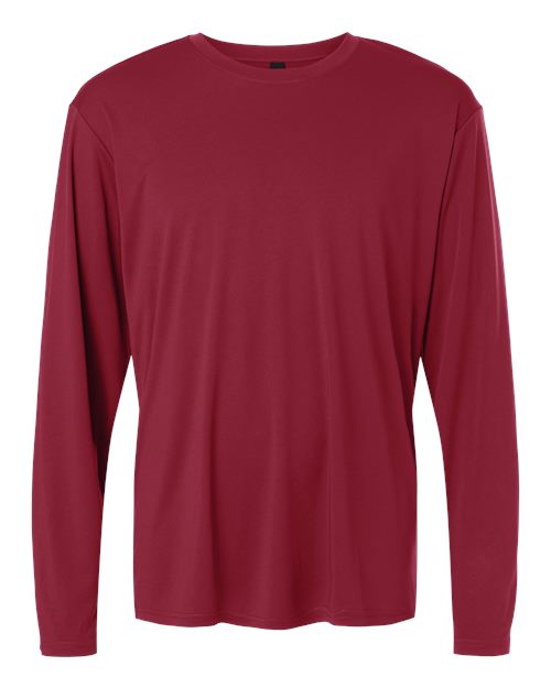 Unisex Pro-Lock Performance Long Sleeve T-Shirt - Cardinal Front