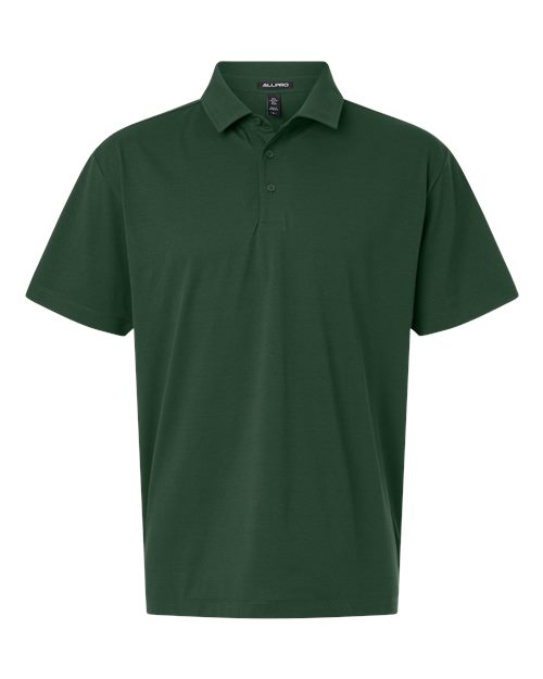 AllPro Men's Pro-Flex Sorona® Polo - Forest Green Front