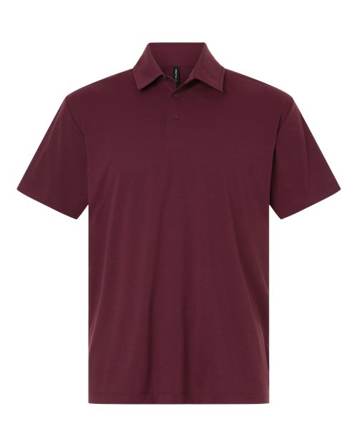Men's Pro-Flex Sorona® Polo - Maroon Front