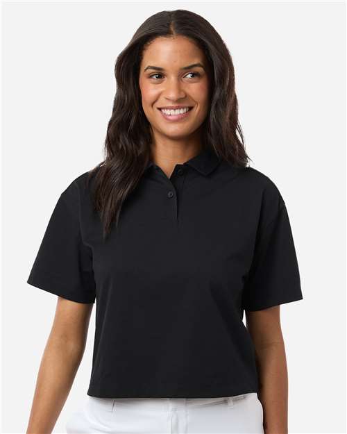 AllPro Women's Pro-Flex Sorona® Boxy Polo - Model Front