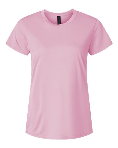 Women's Pro-Lock Performance T-Shirt - Light Pink Front