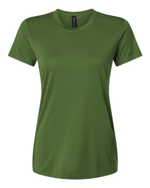 Women's Pro-Lock Performance T-Shirt - Olive Green Front
