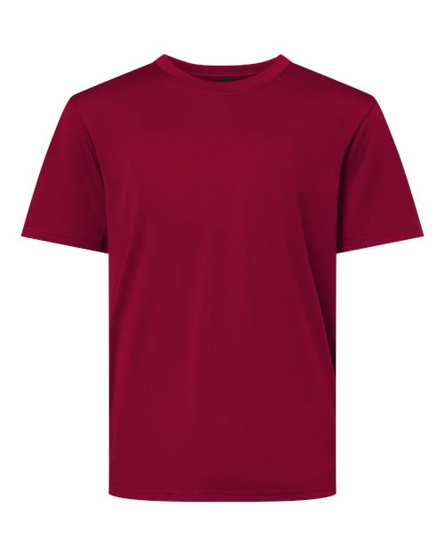 Youth Pro-Lock Performance T-Shirt - Cardinal Front