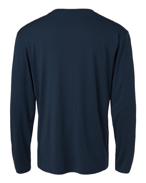 Unisex Tall Pro-Lock Performance Long Sleeve T-Shirt - Navy Back