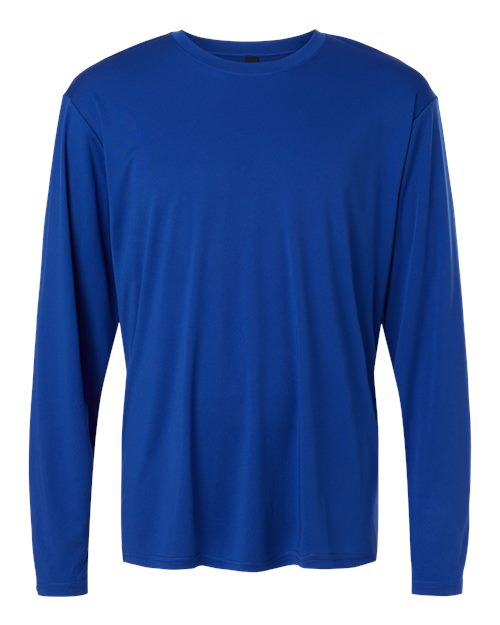Unisex Tall Pro-Lock Performance Long Sleeve T-Shirt - Royal Front