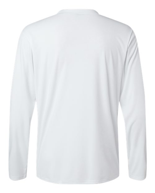 Unisex Tall Pro-Lock Performance Long Sleeve T-Shirt - White Back