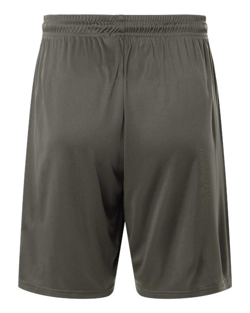 Men's Pro-Lock Performance 7" Shorts with Pockets - Charcoal Back