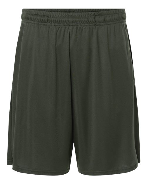 Men's Pro-Lock Performance 7" Shorts with Pockets - Smoke Front