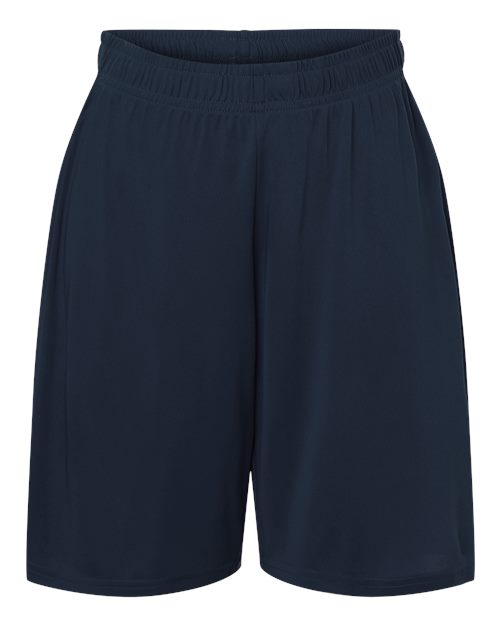 Youth Pro-Lock Performance 7" Shorts with Pockets - Navy Front