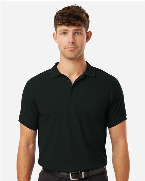 AllPro Men's Tall Pique Polo - Model Front