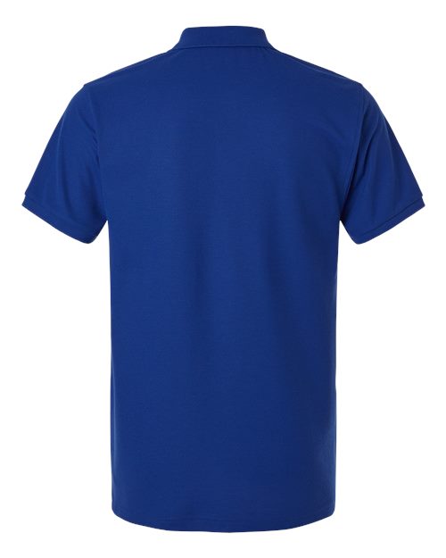 Men's Tall Pique Polo - Royal Back