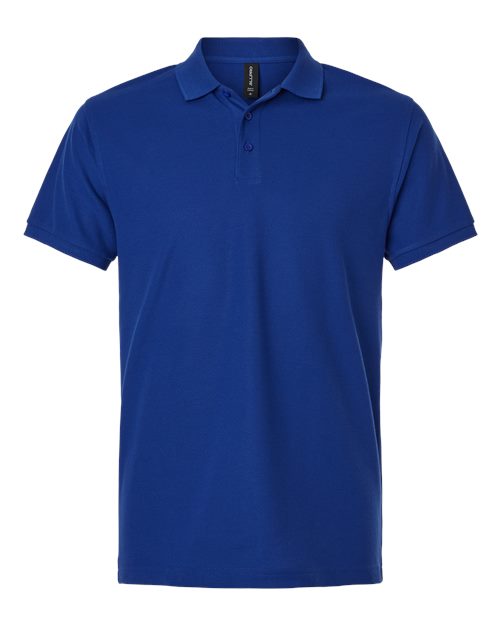 Men's Tall Pique Polo - Royal Front