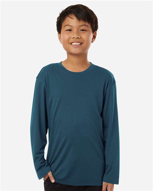 AllPro Youth Pro-Lock Performance Long Sleeve T-Shirt - Model Front