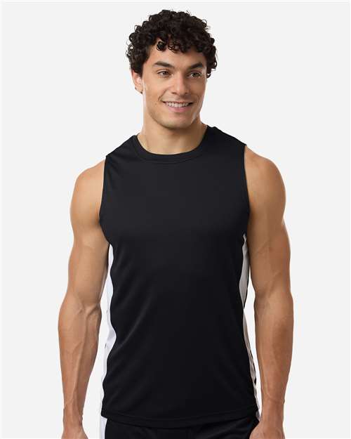 Team 365 Unisex Zone Performance Reversible Jersey - Model Front