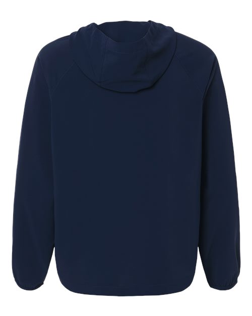 Men's UltraUVP Shoreline Long Sleeve Hooded Pullover - Classic Navy Back