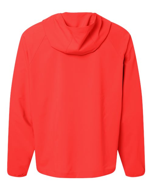 Men's UltraUVP Shoreline Long Sleeve Hooded Pullover - Marina Red Back
