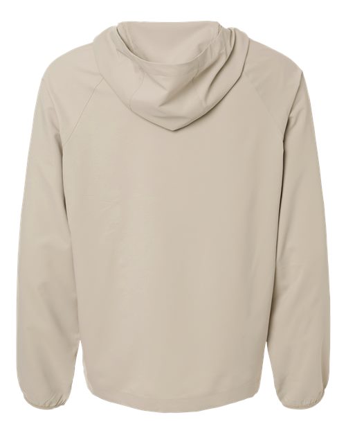 Men's UltraUVP Shoreline Long Sleeve Hooded Pullover - Stone Back