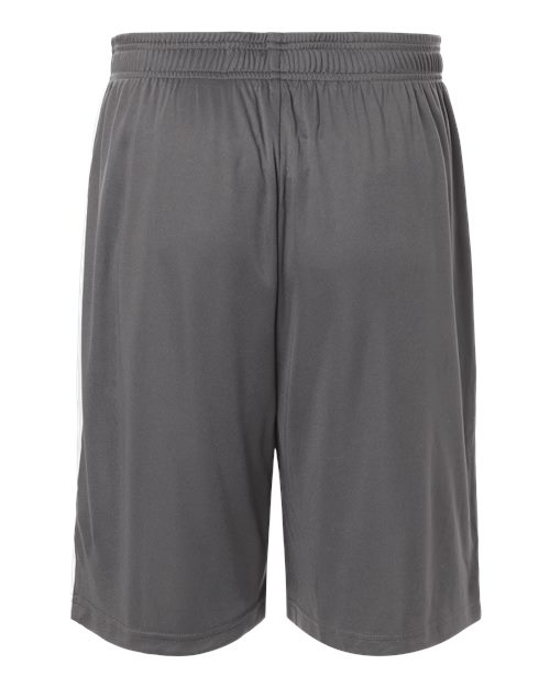 Unisex Zone Performance Reversible Shorts - Sport Graphite/ White Back