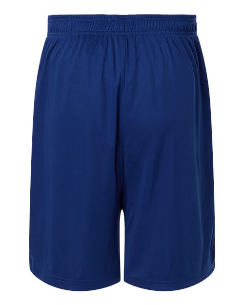 Unisex Zone Performance Reversible Shorts - Sport Royal/ White Back