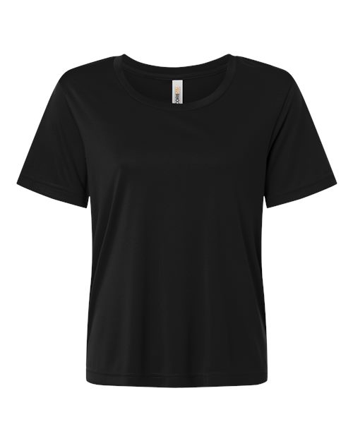 Women's Capital Performance T-Shirt - Black Front