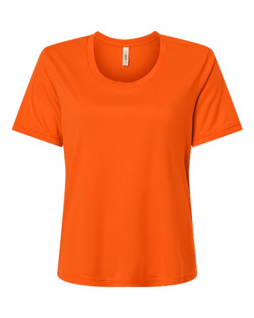 Women's Capital Performance T-Shirt - Campus Orange Front