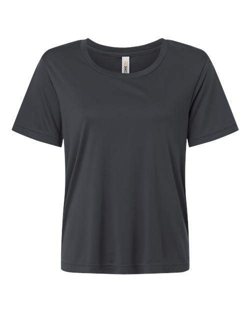 Women's Capital Performance T-Shirt - Carbon Front