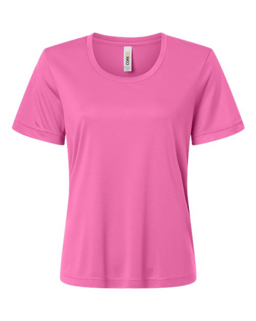 Women's Capital Performance T-Shirt - Charity Pink Front