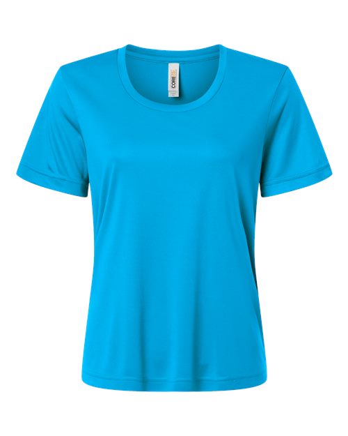 Women's Capital Performance T-Shirt - Electric Blue Front