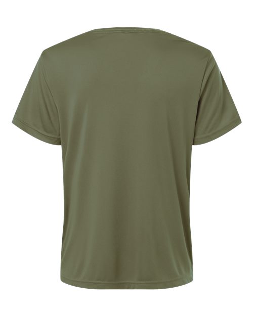 Women's Capital Performance T-Shirt - Military Green Back