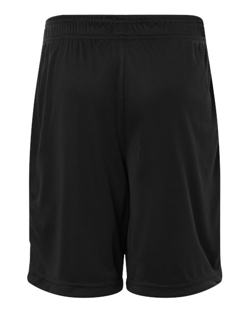 Youth Zone Performance Reversible Shorts - Black/ White Back