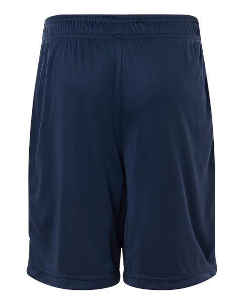 Youth Zone Performance Reversible Shorts - Sport Dark Navy/ White Back