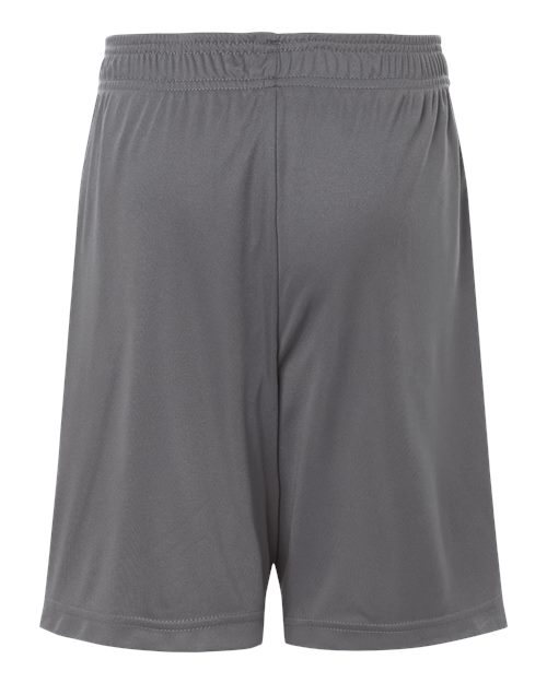 Youth Zone Performance Reversible Shorts - Sport Graphite/ White Back