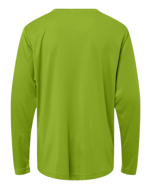 CORE365 Youth Capital Performance Long Sleeve T-Shirt - Back