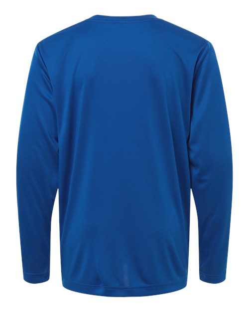 Youth Capital Performance Long Sleeve T-Shirt - True Royal Back